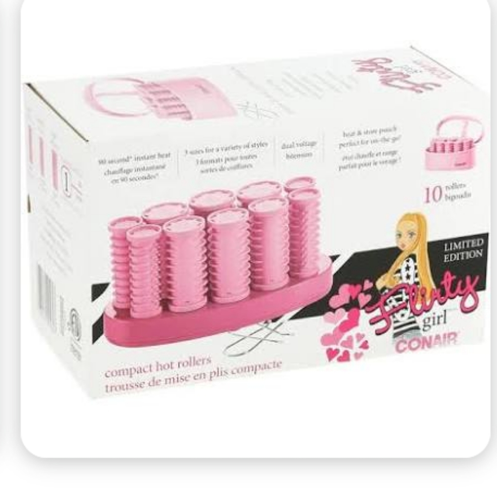 COPY - NWT Conair Flirty Girl Rollers Limited Edi…